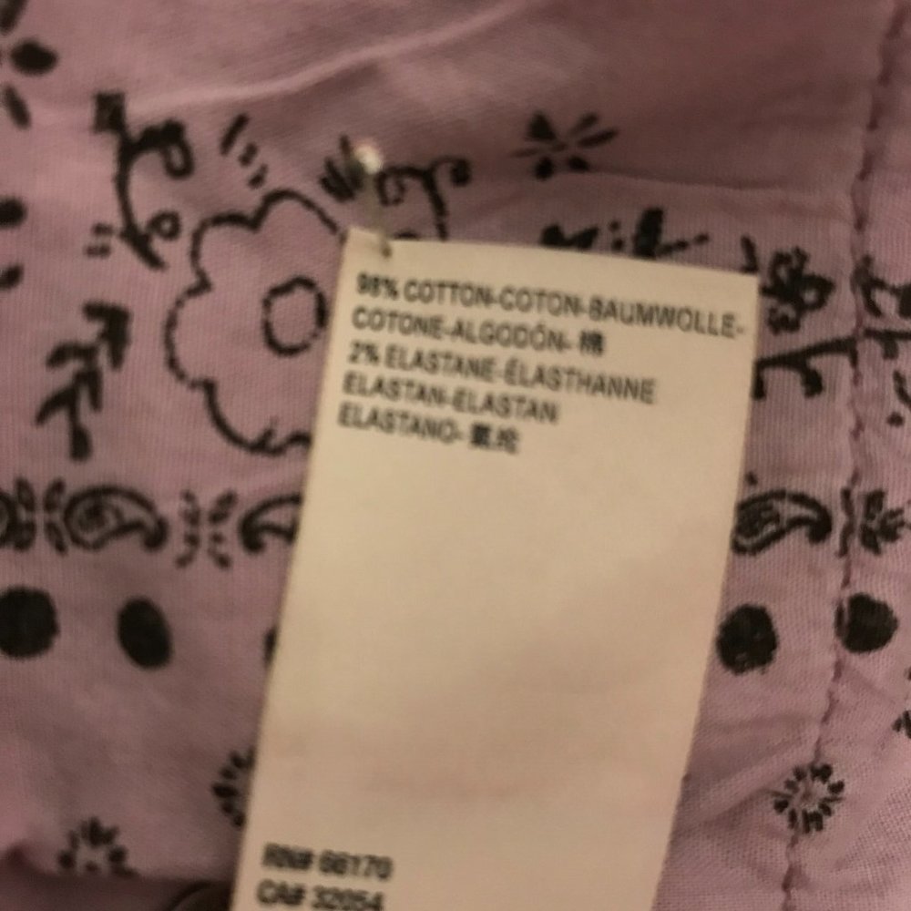 WE THE FREE Eomens 28 Button Fly Straight Ankle Pant Light Pink Corduroy - Picture 10 of 11